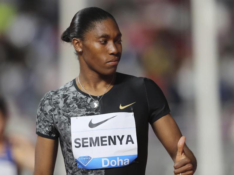Caster Semenya siegte in Doha mit Leichtigkeit Caster Semenya siegte in Doha mit Leichtigkeit