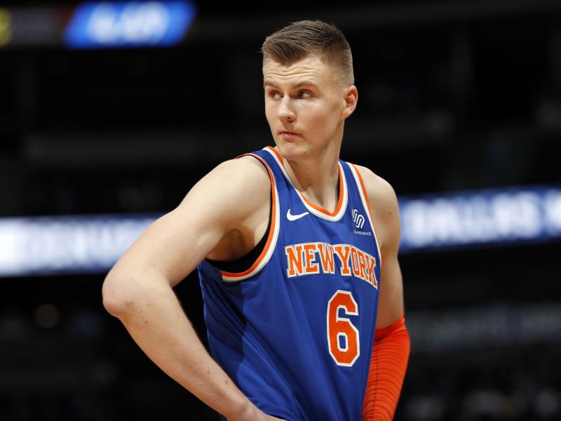 Hat Ärger an der Backe: Mavericks-Profi Kristaps Porzingis Hat Ärger an der Backe: Mavericks-Profi Kristaps Porzingis