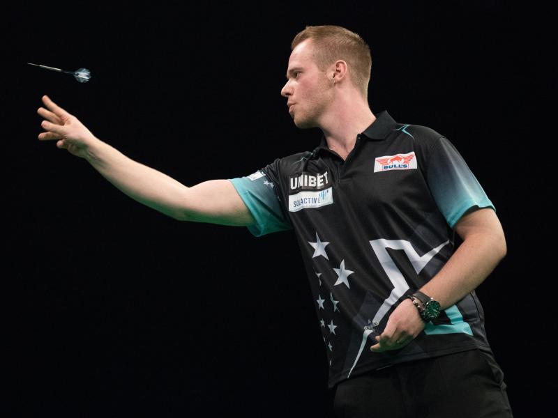 Tritt zusammen mit Martin Schindler bei der Darts-Team-WM an: Max Hopp Tritt zusammen mit Martin Schindler bei der Darts-Team-WM an: Max Hopp