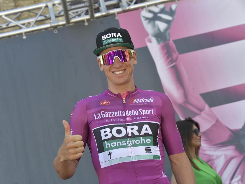 Sicherte sich wichtige Punkte im Kampf um das violette Trikot: Pascal Ackermann Sicherte sich wichtige Punkte im Kampf um das violette Trikot: Pascal Ackermann