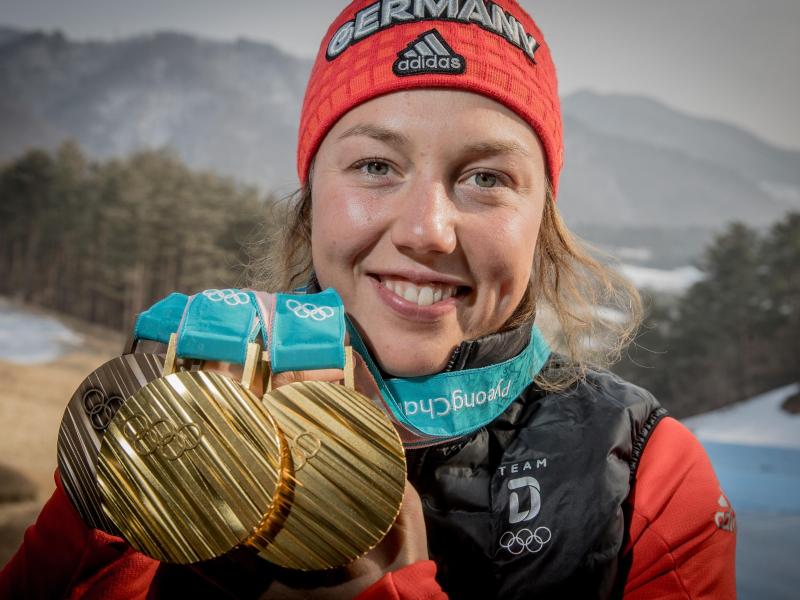Hat schon Pläne für die Zeit nach der aktiven Karriere: Laura Dahlmeier Hat schon Pläne für die Zeit nach der aktiven Karriere: Laura Dahlmeier