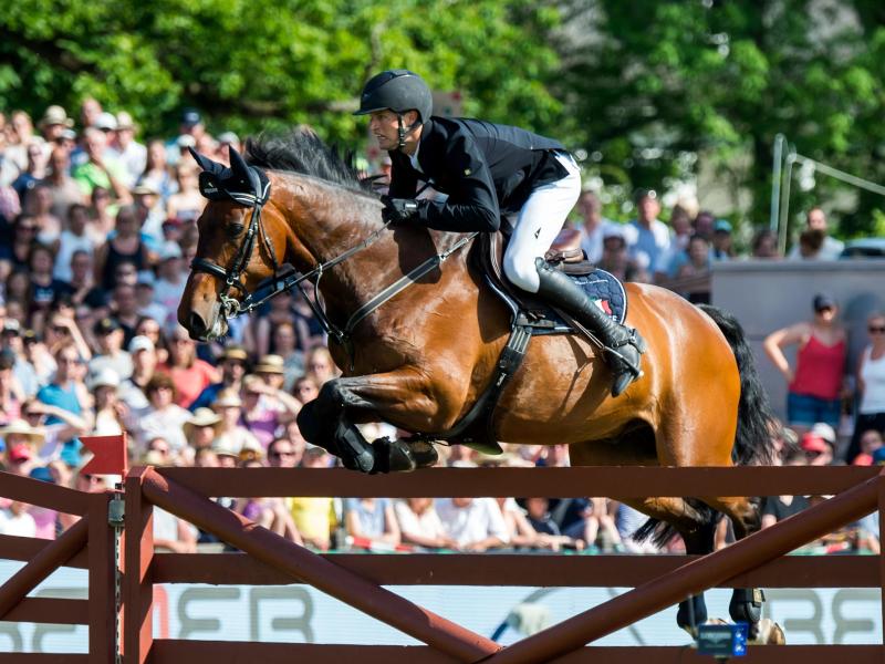 Nisse Lüneburg hat auf Cordillo das Spring-Derby in Hamburg gewonnen Nisse Lüneburg hat auf Cordillo das Spring-Derby in Hamburg gewonnen
