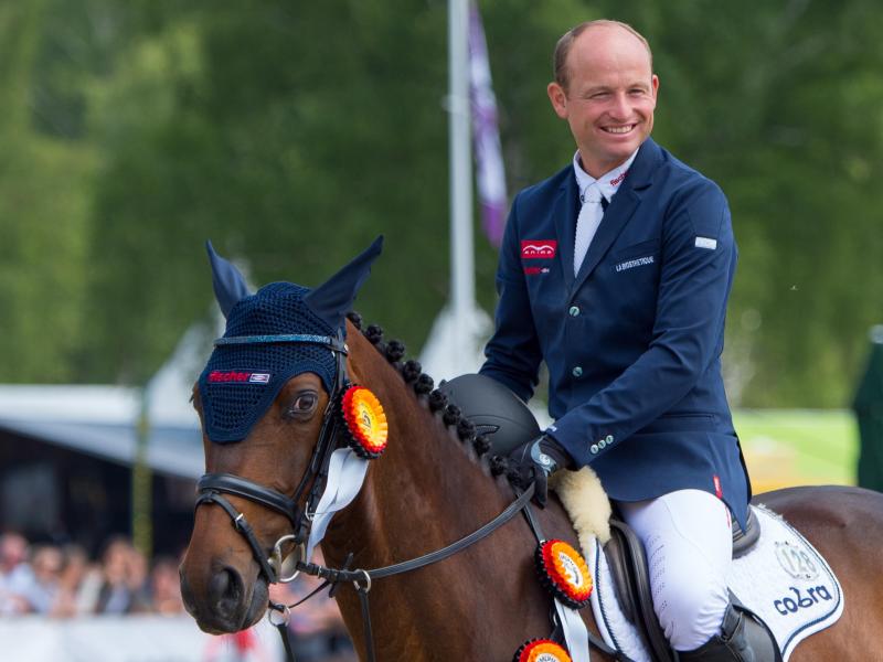 Michael Jung auf seinem Pferd Star Connection Michael Jung auf seinem Pferd Star Connection