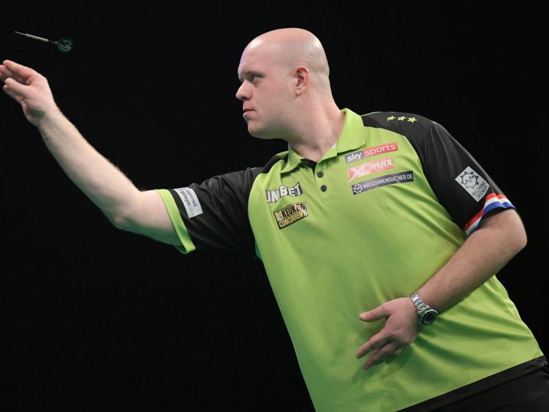Michael van Gerwen strebt gemeinsam mit Jermaine Wattimena den vierten Team-WM-Titel an Michael van Gerwen strebt gemeinsam mit Jermaine Wattimena den vierten Team-WM-Titel an