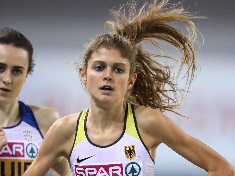 Hat bei einem Doppelstart in den USA ihre gute Frühform gezeigt: Konstanze Klosterhalfen Hat bei einem Doppelstart in den USA ihre gute Frühform gezeigt: Konstanze Klosterhalfen