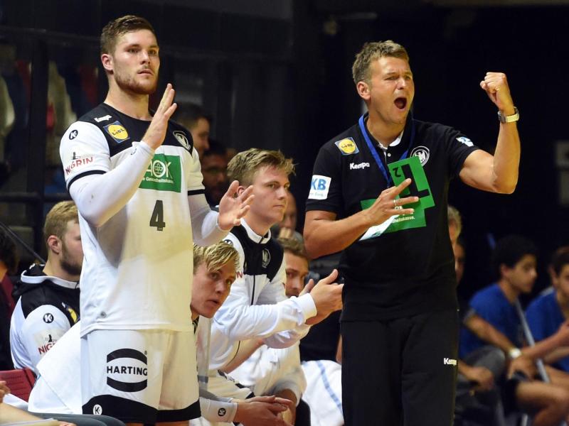 Bundestrainer Christian Prokop war mit der Leistung seiner Mannschaft zufrieden Bundestrainer Christian Prokop war mit der Leistung seiner Mannschaft zufrieden