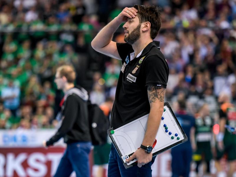 Spielt mit Magdeburg nicht in der Königsklasse: SC-Coach Bennet Wiegert Spielt mit Magdeburg nicht in der Königsklasse: SC-Coach Bennet Wiegert