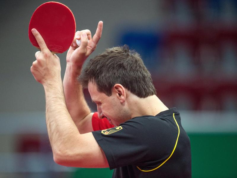 Timo Boll schaltete den ewigen Vladimir Samsonov aus Timo Boll schaltete den ewigen Vladimir Samsonov aus