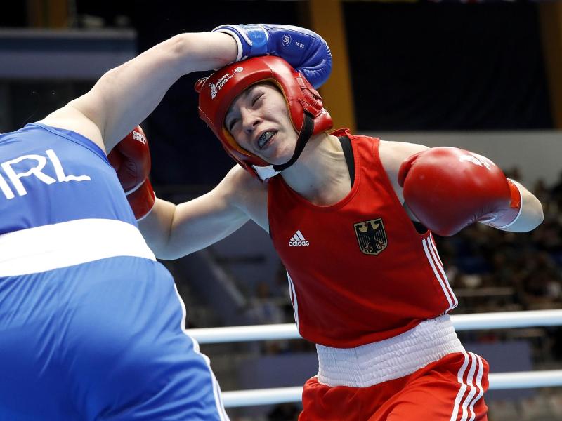 Musste sich in Minsk Michaela Walsh geschlagen geben: Ornella Wahner Musste sich in Minsk Michaela Walsh geschlagen geben: Ornella Wahner