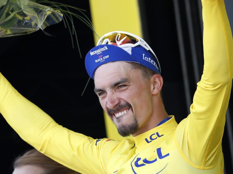 Ich will dieses Maillot Jaune so weit tragen, wie es nur geht, sagt Alaphilippe Ich will dieses Maillot Jaune so weit tragen, wie es nur geht, sagt Alaphilippe