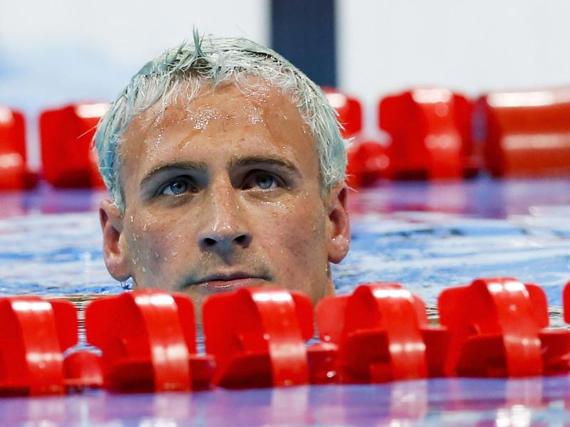 Gewann sein erstes Rennen nach seiner Dopingsperre: Ryan Lochte Gewann sein erstes Rennen nach seiner Dopingsperre: Ryan Lochte