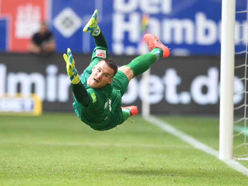 Muss wegen eines Armbruchs vertreten werden: Darmstadts Torhüter Marcel Schuhen. Muss wegen eines Armbruchs vertreten werden: Darmstadts Torhüter Marcel Schuhen.