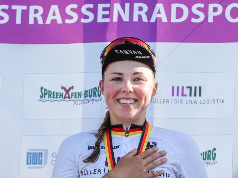 Sicherte sich in Alkmaar ihre dritte EM-Medaille: Lisa Klein Sicherte sich in Alkmaar ihre dritte EM-Medaille: Lisa Klein
