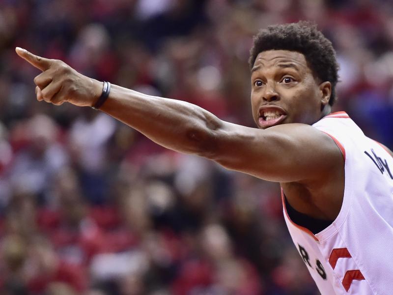 Kyle Lowry spielt in der NBA für die Toronto Raptors Kyle Lowry spielt in der NBA für die Toronto Raptors