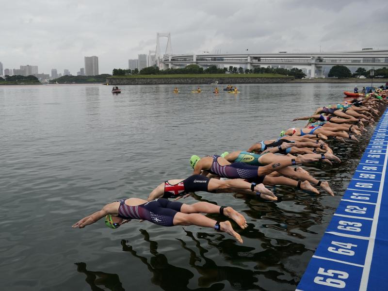 Die Wassertemperaturen im Odaiba Marine Park sollen zu hoch sein Die Wassertemperaturen im Odaiba Marine Park sollen zu hoch sein