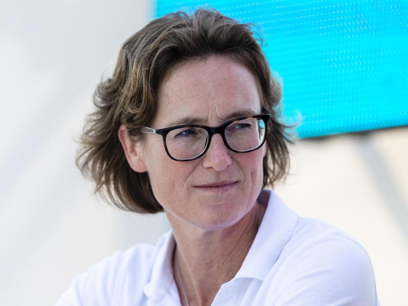 Die Sportdirektorin des Deutschen Segler-Verbandes: Nadine Stegenwalner Die Sportdirektorin des Deutschen Segler-Verbandes: Nadine Stegenwalner