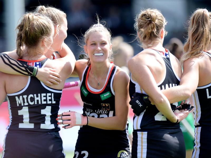 Die deutschen Hockey-Damen stehen bei der EM im Halbfinale Die deutschen Hockey-Damen stehen bei der EM im Halbfinale