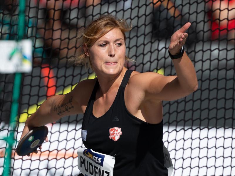 Diskuswurf-Meisterin Kristin Pudenz qualifiziert sich für Brüssel Diskuswurf-Meisterin Kristin Pudenz qualifiziert sich für Brüssel