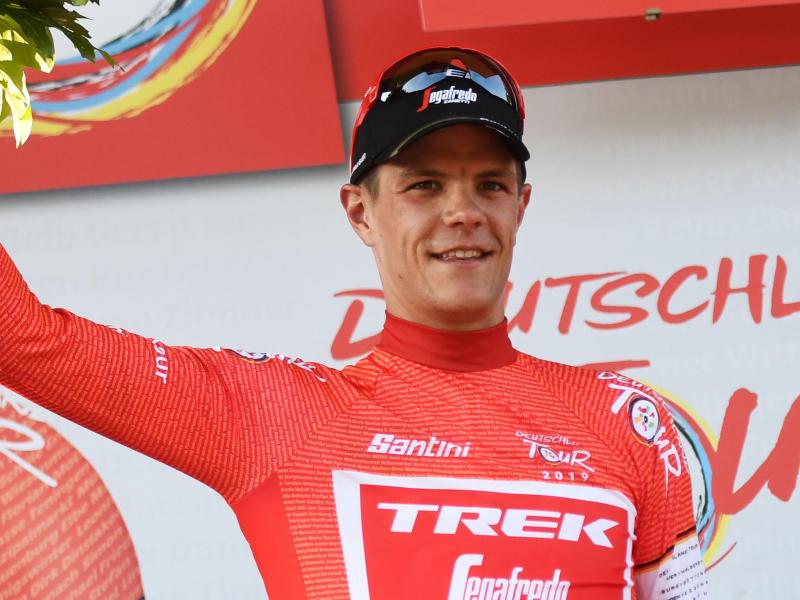 Hat sich den Sieg der Deutschland Tour gesichert: Jasper Stuyven Hat sich den Sieg der Deutschland Tour gesichert: Jasper Stuyven