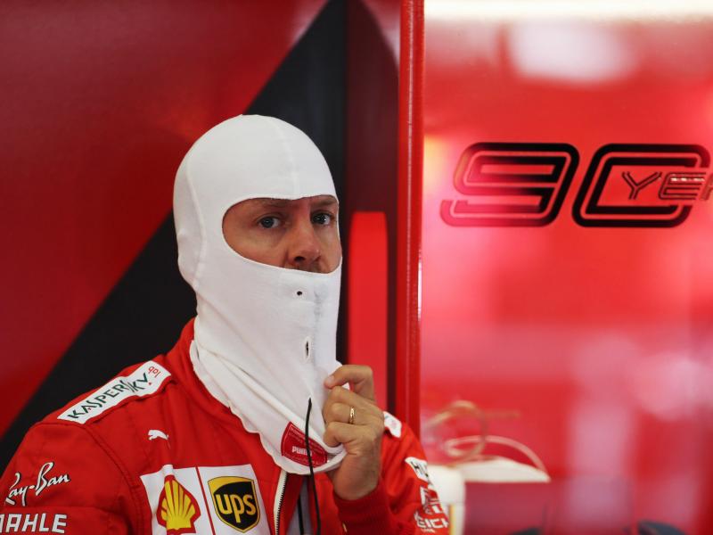 In dieser Formel-1-Saison läuft es für Ferrari-Pilot Sebastian Vettel noch nicht richtig rund In dieser Formel-1-Saison läuft es für Ferrari-Pilot Sebastian Vettel noch nicht richtig rund