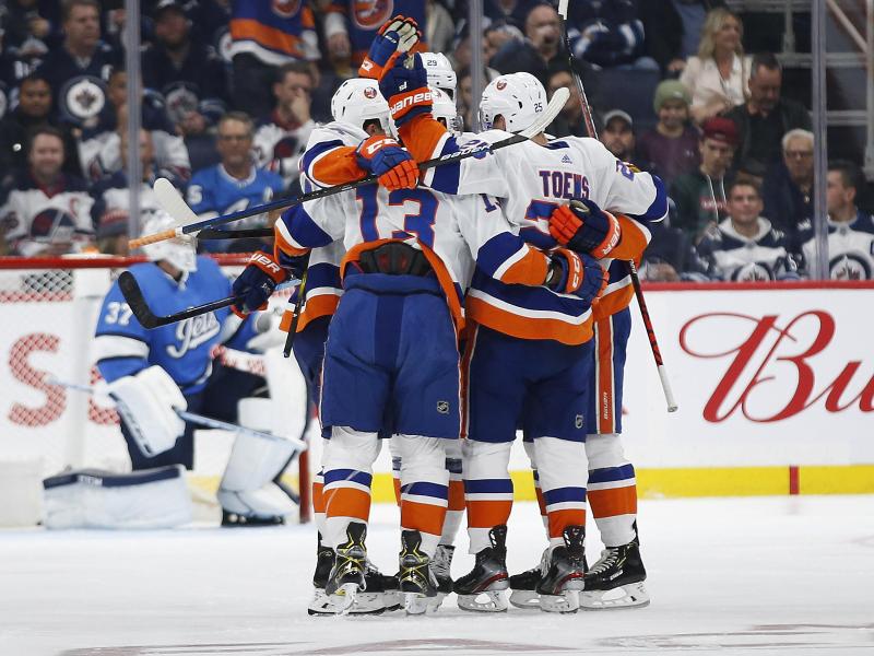 Die New York Islanders setzten sich in Winnipeg durch Die New York Islanders setzten sich in Winnipeg durch