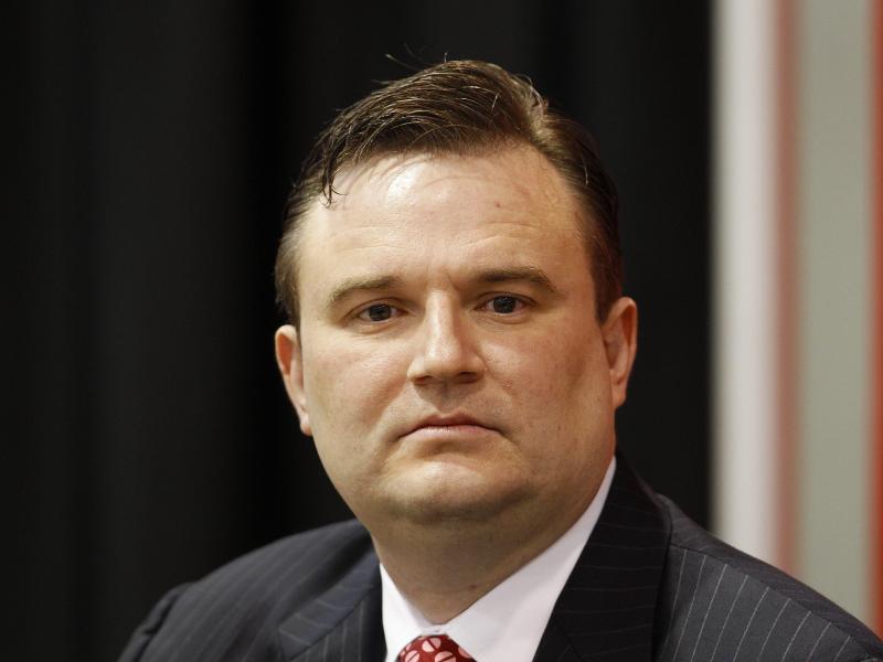 Houston-Rockets-Manager Daryl Morey hatte mit einem Tweet für Aufsehen gesorgt Houston-Rockets-Manager Daryl Morey hatte mit einem Tweet für Aufsehen gesorgt