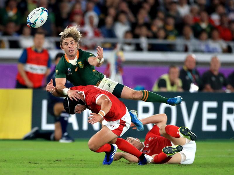 Südafrika setzte sich in einem Halbfinal-Thriller gegen Wales durch Südafrika setzte sich in einem Halbfinal-Thriller gegen Wales durch