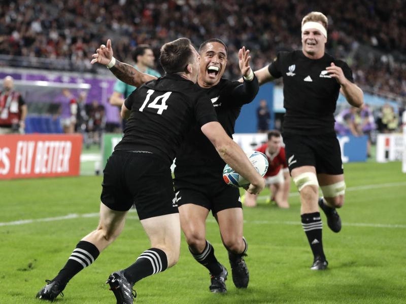Neuseeland freut sich über Platz 3 bei der Rugby-WM in Japan Neuseeland freut sich über Platz 3 bei der Rugby-WM in Japan