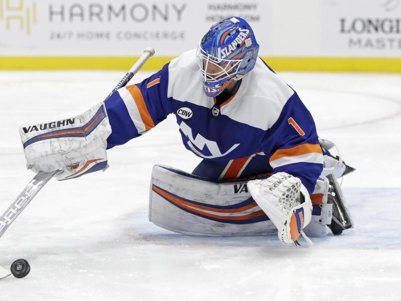 Ist mit den New York Islanders derzeit nicht zu bezwingen: Goalie Thomas Greiss Ist mit den New York Islanders derzeit nicht zu bezwingen: Goalie Thomas Greiss