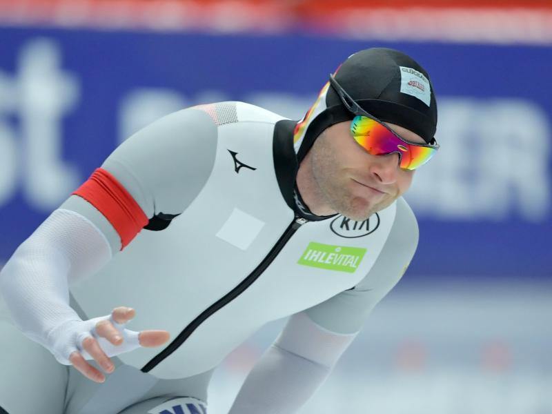 Verpasste in Inzell den deutschen Meistertitel über 500 Meter: Nico Ihle Verpasste in Inzell den deutschen Meistertitel über 500 Meter: Nico Ihle