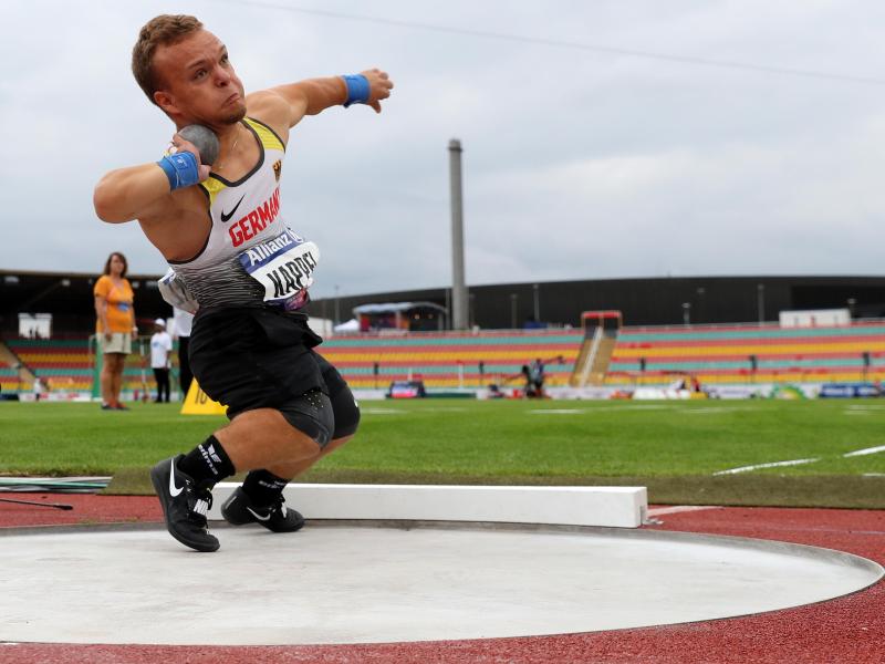 Holte mit Silber im Kugelstoßen die zweite deutsche Medaille bei der Para-WM: Niko Kappel Holte mit Silber im Kugelstoßen die zweite deutsche Medaille bei der Para-WM: Niko Kappel