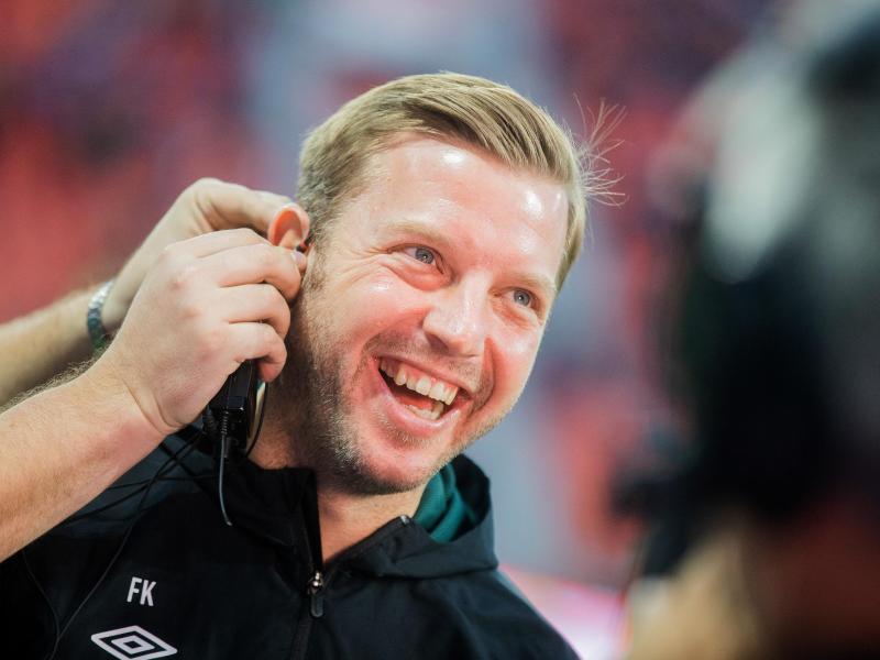 Über den Trainer gibt es bei Werder Bremen keine Diskussion: Florian Kohfeldt