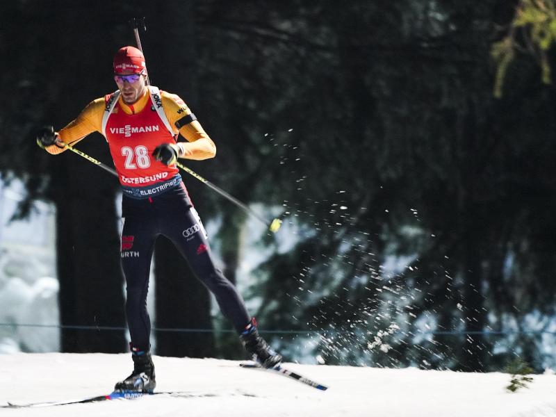 Arnd Peiffer startet in der Staffel Arnd Peiffer startet in der Staffel