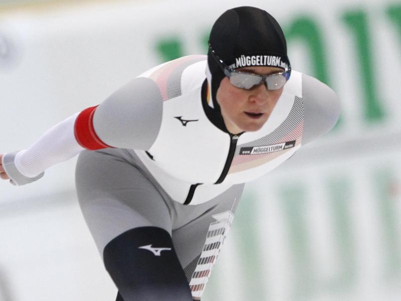 Wurde in Nagano Neunte im Massenstartrennen: Claudia Pechstein Wurde in Nagano Neunte im Massenstartrennen: Claudia Pechstein
