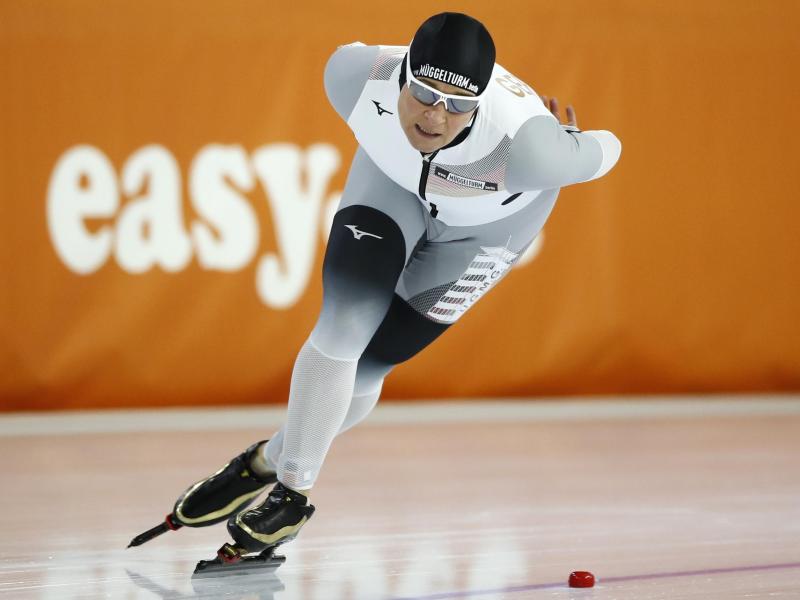 Hat beim Massenstart den achten Platz geholt: Claudia Pechstein Hat beim Massenstart den achten Platz geholt: Claudia Pechstein