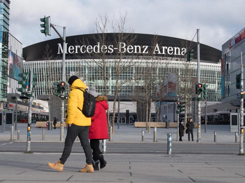 Die Mercedes-Benz Arena ist am Termin für das Pokal-Finale bereits belegt Die Mercedes-Benz Arena ist am Termin für das Pokal-Finale bereits belegt