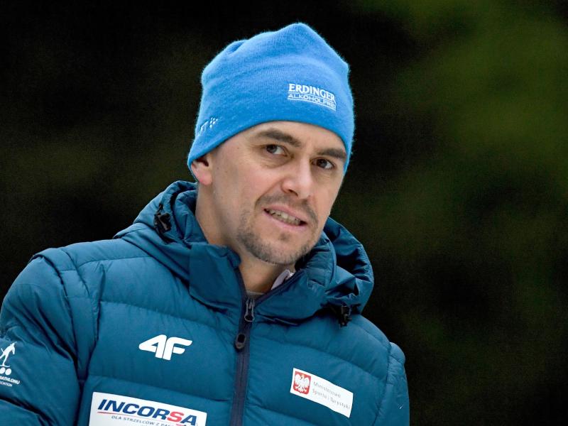 Trainiert die polnischen Biathlon-Damen: Der deutsche Biathlon-Olympiasieger Michael Greis Trainiert die polnischen Biathlon-Damen: Der deutsche Biathlon-Olympiasieger Michael Greis