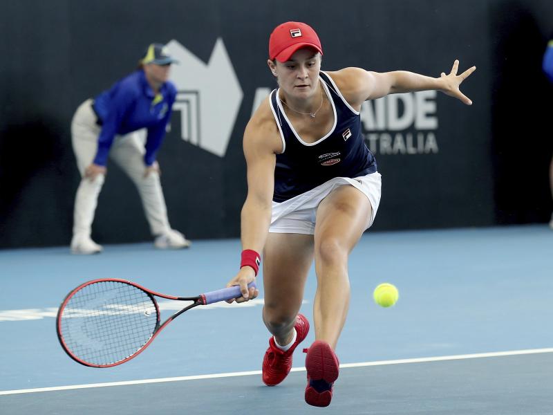 Die Australierin Ashleigh Barty hat das Turnier in Adelaide gewonnen Die Australierin Ashleigh Barty hat das Turnier in Adelaide gewonnen