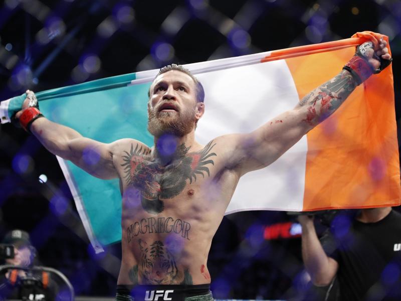 Mixed-Martial-Arts-Star Conor McGregor gewann den Kampf gegen Donald Cerrone Mixed-Martial-Arts-Star Conor McGregor gewann den Kampf gegen Donald Cerrone