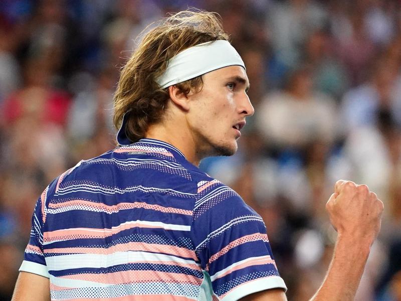 Alexander Zverev tritt im Achtelfinale gegen den Russen Andrey Rublev an Alexander Zverev tritt im Achtelfinale gegen den Russen Andrey Rublev an