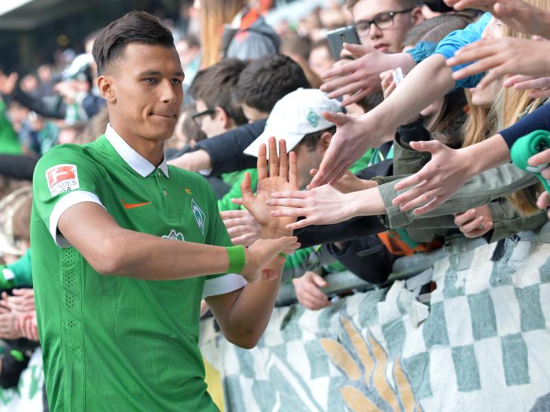 Neu-Werderaner Davie Selke darf in der Rückrunde gegen Hertha nicht auflaufen
