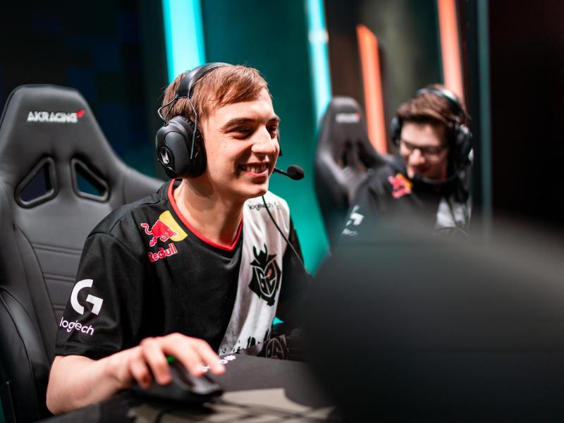 Hat gut Lachen: Rasmus «Caps» Winther steht mit seiner Mannschaft G2 Esports weiter ungeschlagen an der Tabellenspitze der LEC Hat gut Lachen: Rasmus «Caps» Winther steht mit seiner Mannschaft G2 Esports weiter ungeschlagen an der Tabellenspitze der LEC