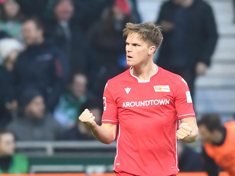 Marius Bülter erzielte beide Tore beim 2:0-Sieg von Union Berlin bei Werder Bremen
