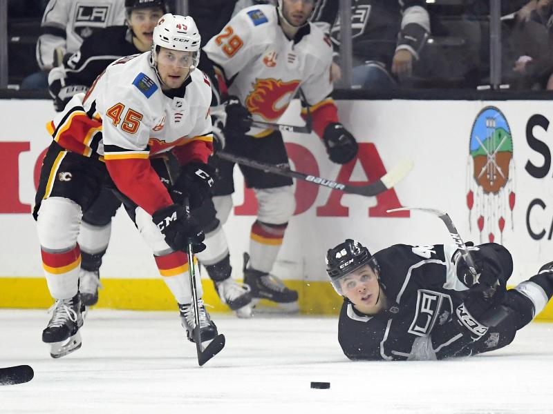 Die Los Angeles Kings hatten gegen die Calgary Flames das Nachsehen Die Los Angeles Kings hatten gegen die Calgary Flames das Nachsehen