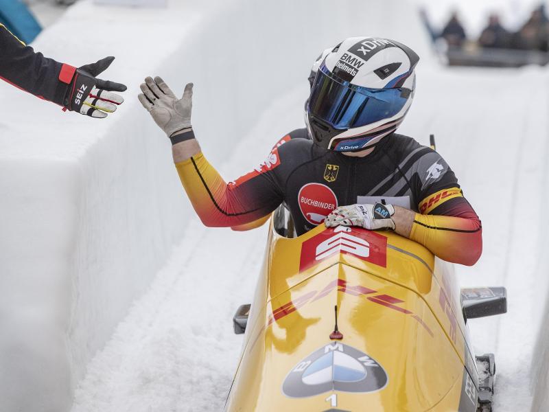 Sicherte sich vorzeitig den Zweierbob-Gesamtweltcup: Francesco Friedrich Sicherte sich vorzeitig den Zweierbob-Gesamtweltcup: Francesco Friedrich