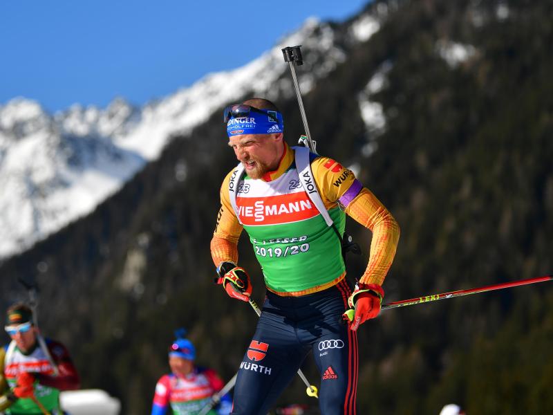 Steht vor seinem ersten Einsatz bei den Biathlon-Weltmeisterschaften: Erik Lesser. Steht vor seinem ersten Einsatz bei den Biathlon-Weltmeisterschaften: Erik Lesser.