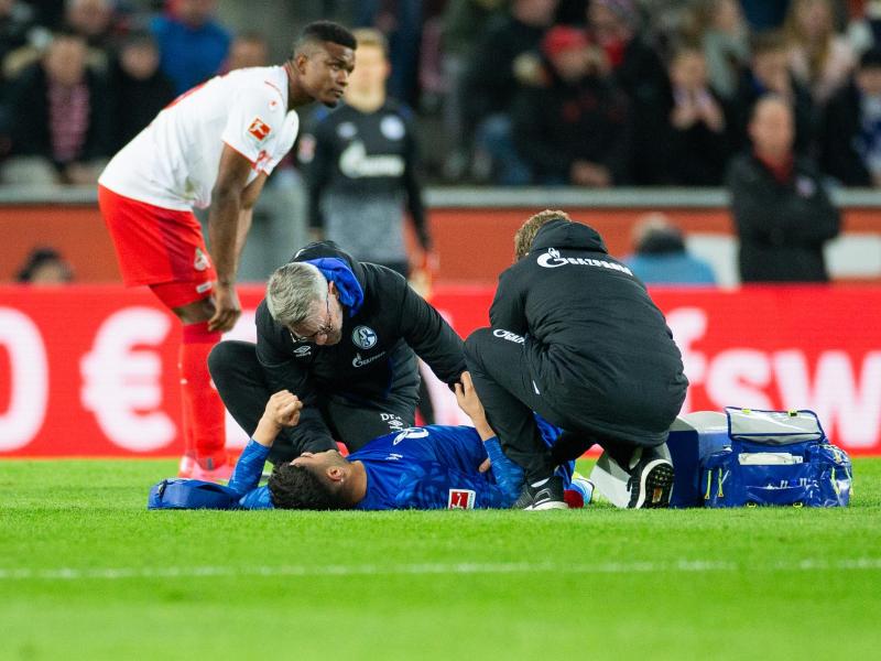 Verletzt: Für Schalkes Ozan Kabak war das Gastspiel in Köln früh beendet