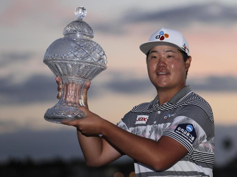 Golfer Im Sungjae aus Südkorea gewann die Honda Classic in Florida Golfer Im Sungjae aus Südkorea gewann die Honda Classic in Florida