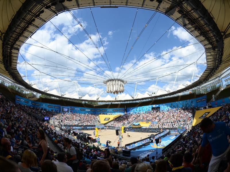 Das Major-Turnier der Beachvolleyballer in Hamburg fällt wegen der Coronavirus-Pandemie aus Das Major-Turnier der Beachvolleyballer in Hamburg fällt wegen der Coronavirus-Pandemie aus