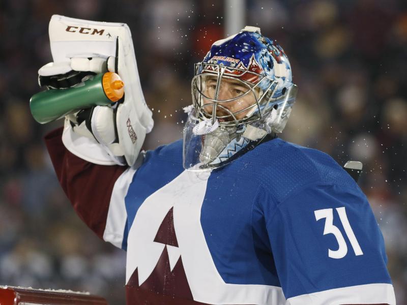 Hofft auf die Fortsetzung der NHL-Saison: Philipp Grubauer Hofft auf die Fortsetzung der NHL-Saison: Philipp Grubauer